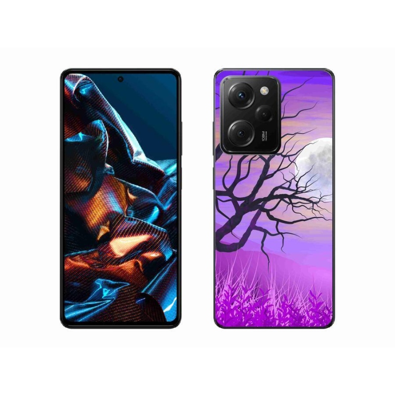 Gelový obal mmCase na mobil Xiaomi Poco X5 Pro 5G - kreslený opadaný strom