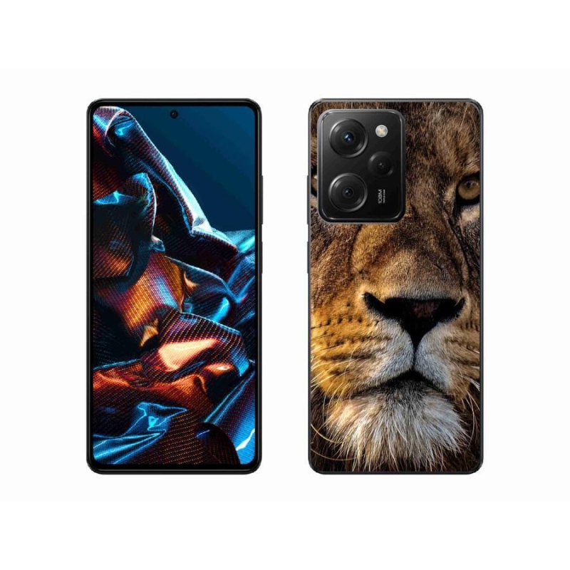 Gelový obal mmCase na mobil Xiaomi Poco X5 Pro 5G - lev