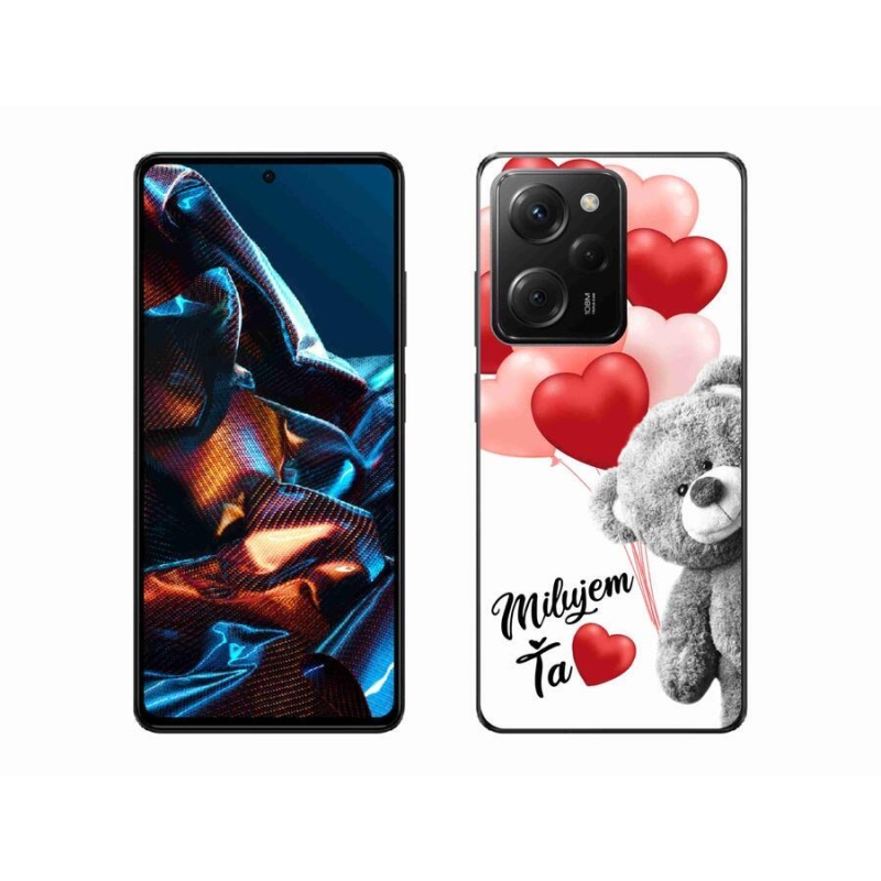Gelový obal mmCase na mobil Xiaomi Poco X5 Pro 5G - milujem Ťa sk