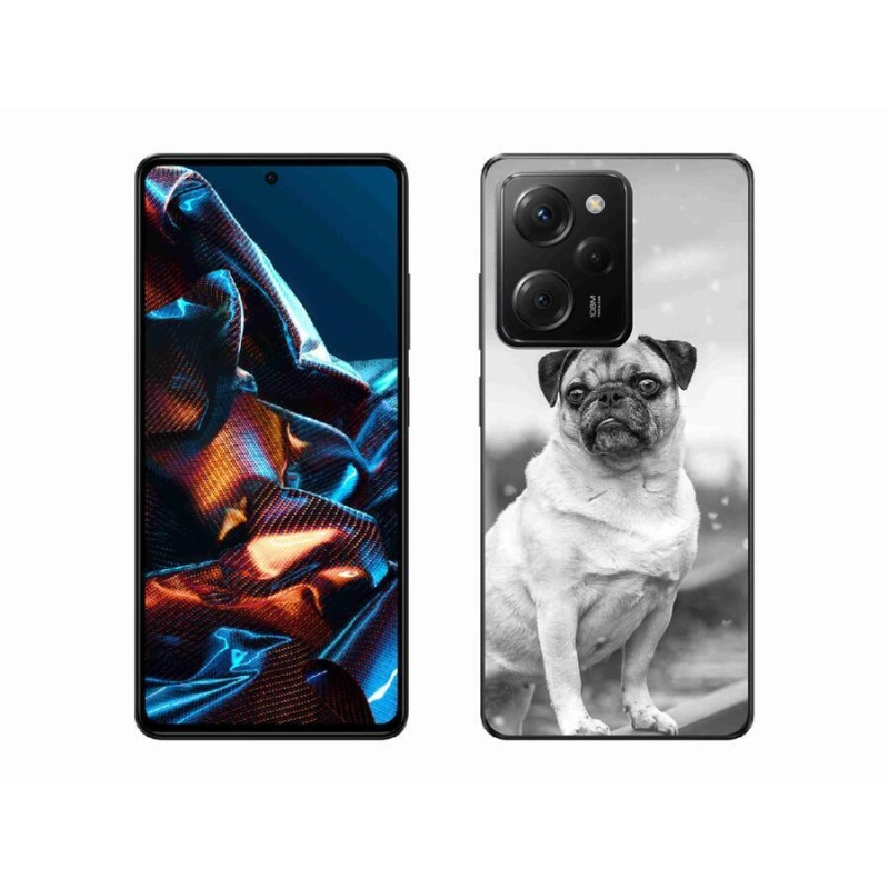 Gelový obal mmCase na mobil Xiaomi Poco X5 Pro 5G - mops