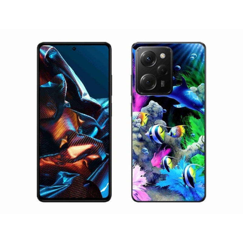 Gelový obal mmCase na mobil Xiaomi Poco X5 Pro 5G - mořský svět