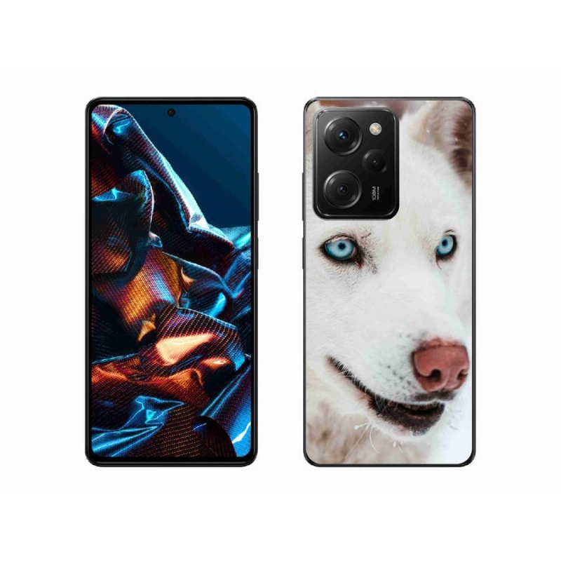 Gelový obal mmCase na mobil Xiaomi Poco X5 Pro 5G - psí pohled