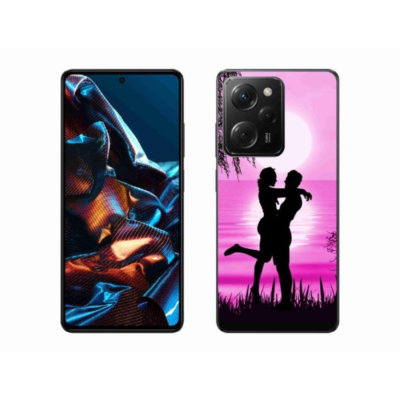 Gelový obal mmCase na mobil Xiaomi Poco X5 Pro 5G - západ slunce