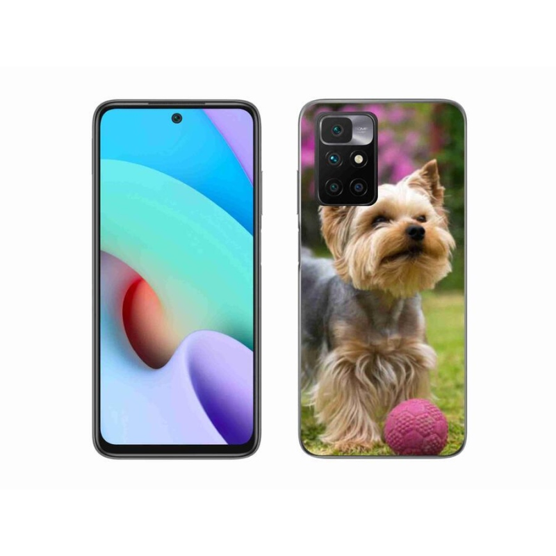 Gelový obal mmCase na mobil Xiaomi Redmi 10/Redmi 10 (2022) - jorkšír 4