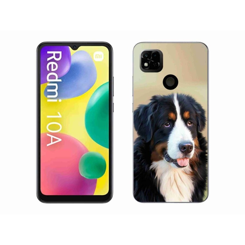 Gelový obal mmCase na mobil Xiaomi Redmi 10A - bernský salašnický pes