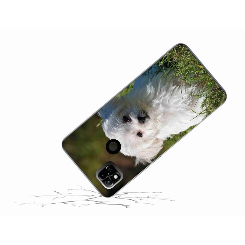 Gelový obal mmCase na mobil Xiaomi Redmi 10A - bišonek