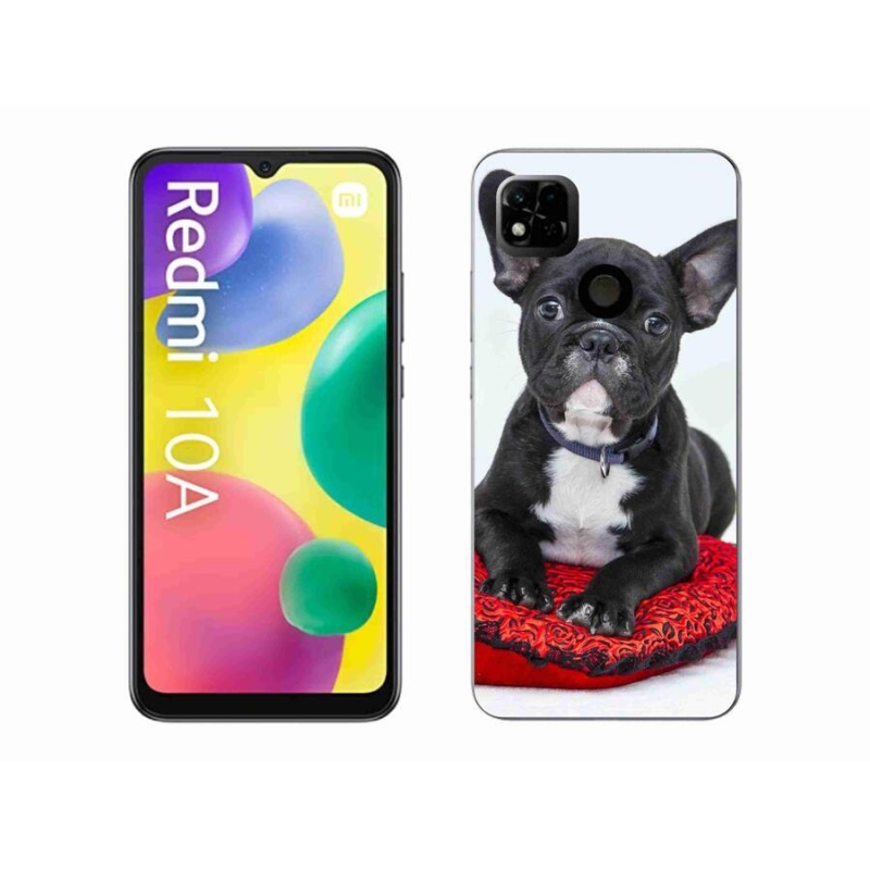 Gelový obal mmCase na mobil Xiaomi Redmi 10A - buldok