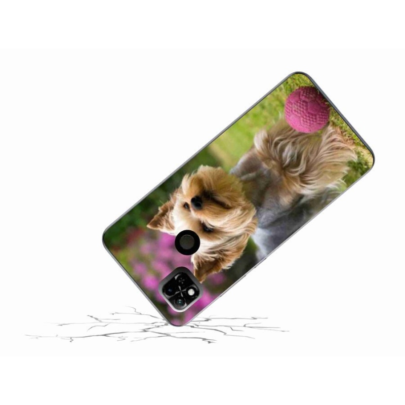 Gelový obal mmCase na mobil Xiaomi Redmi 10A - jorkšír 4