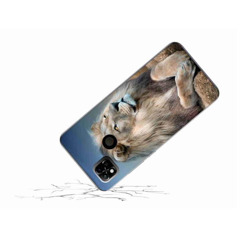 Gelový obal mmCase na mobil Xiaomi Redmi 10A - lev 1