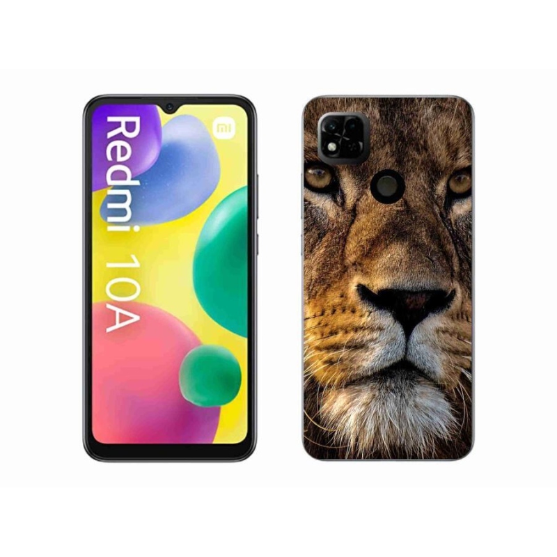 Gelový obal mmCase na mobil Xiaomi Redmi 10A - lev
