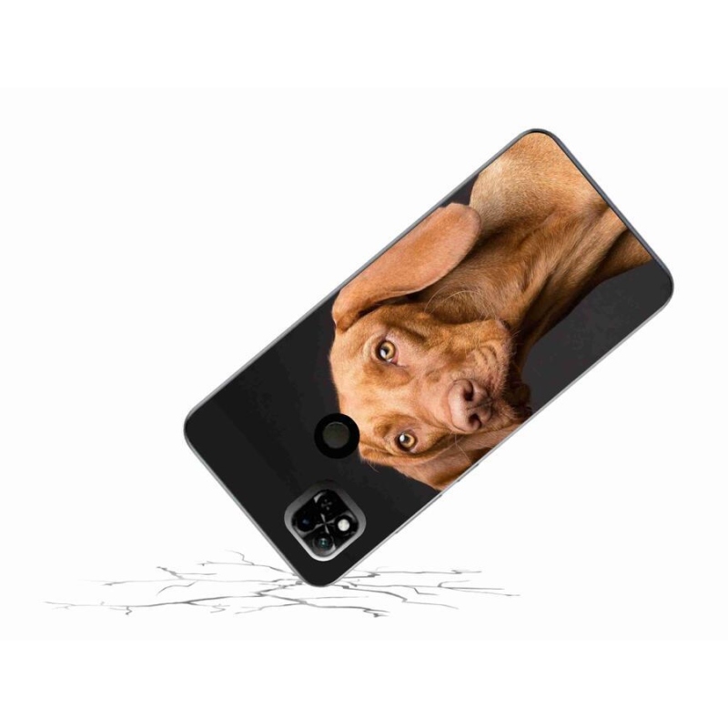 Gelový obal mmCase na mobil Xiaomi Redmi 10A - maďarský ohař