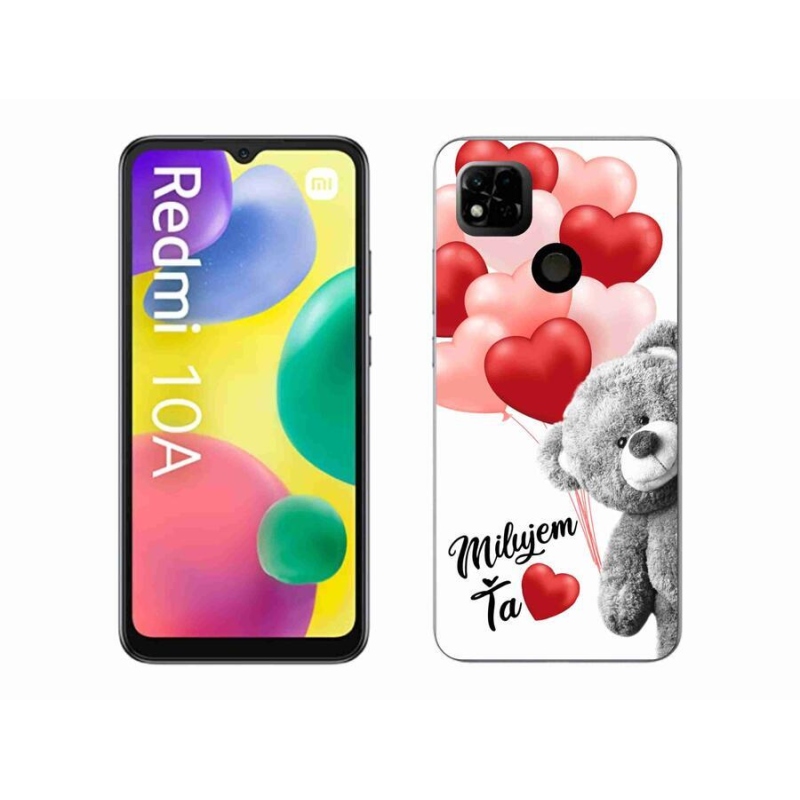 Gelový obal mmCase na mobil Xiaomi Redmi 10A - milujem Ťa sk
