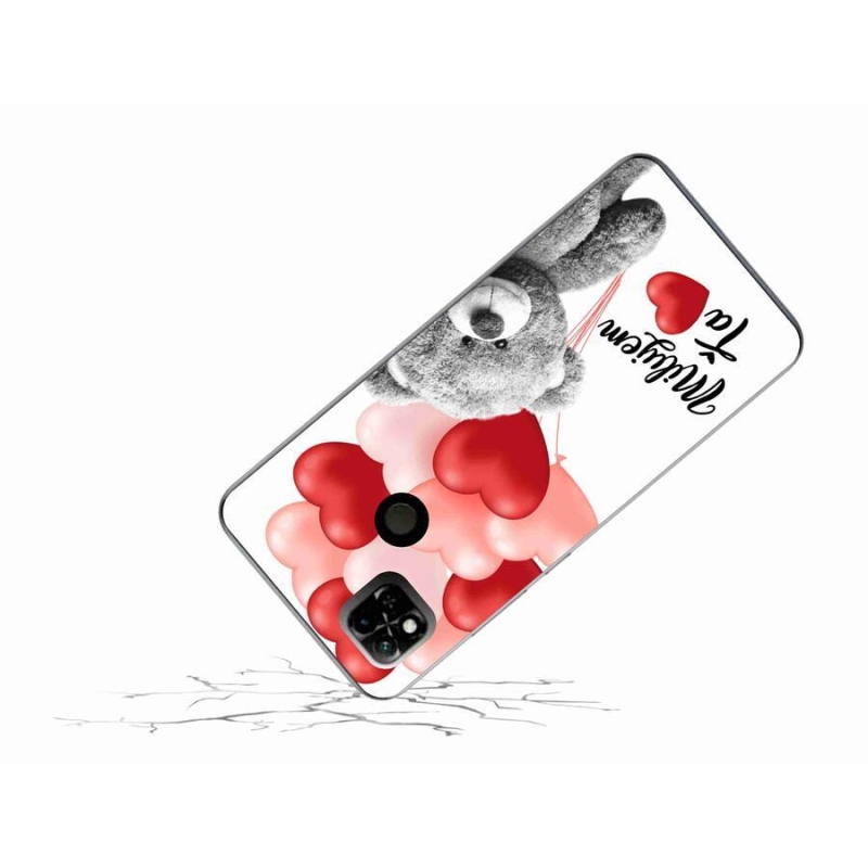 Gelový obal mmCase na mobil Xiaomi Redmi 10A - milujem Ťa sk
