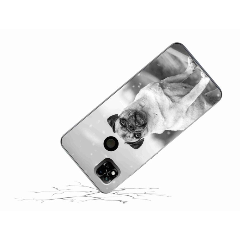 Gelový obal mmCase na mobil Xiaomi Redmi 10A - mops