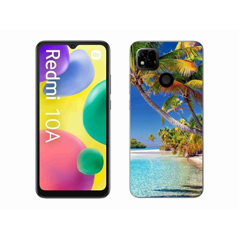 Gelový obal mmCase na mobil Xiaomi Redmi 10A - mořská pláž