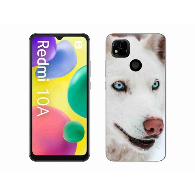 Gelový obal mmCase na mobil Xiaomi Redmi 10A - psí pohled
