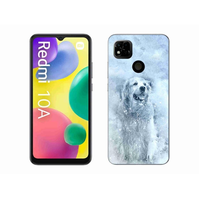 Gelový obal mmCase na mobil Xiaomi Redmi 10A - retrívr