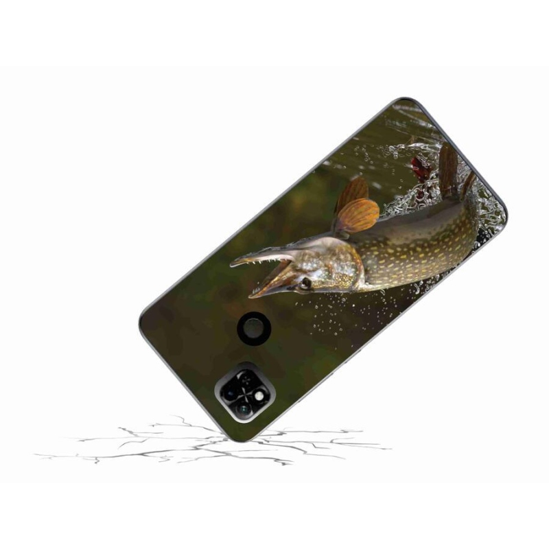 Gelový obal mmCase na mobil Xiaomi Redmi 10A - štika