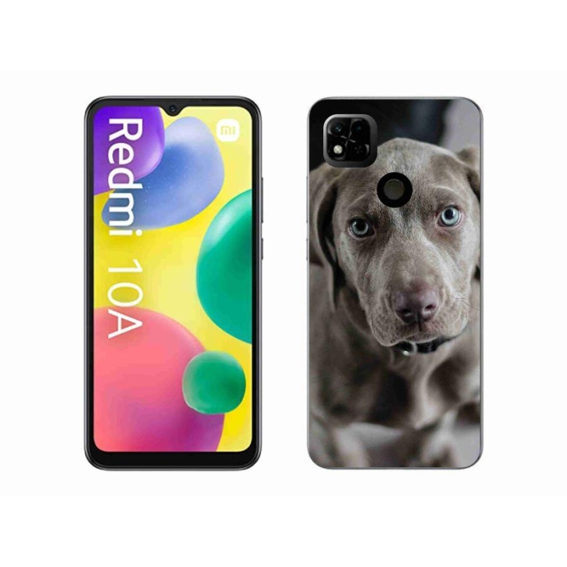 Gelový obal mmCase na mobil Xiaomi Redmi 10A - výmarský ohař