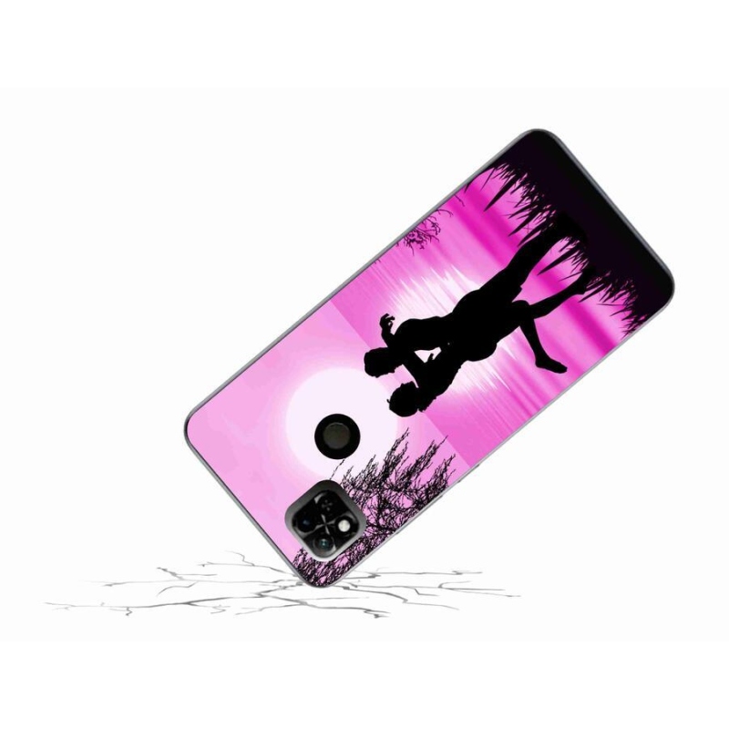 Gelový obal mmCase na mobil Xiaomi Redmi 10A - západ slunce