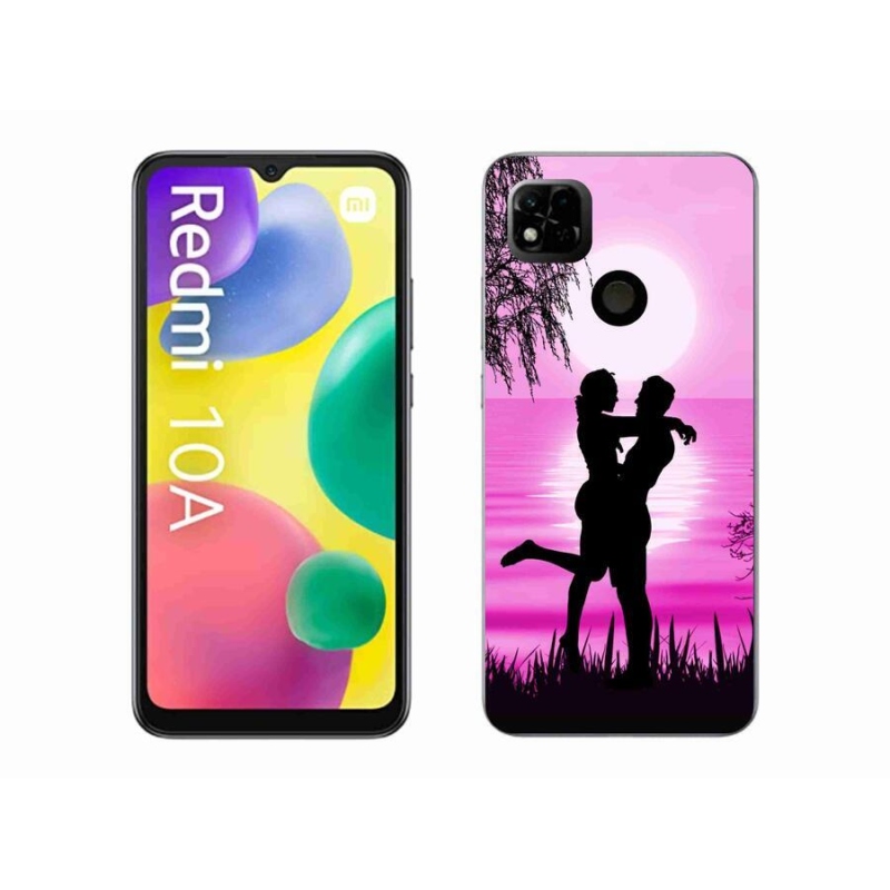 Gelový obal mmCase na mobil Xiaomi Redmi 10A - západ slunce