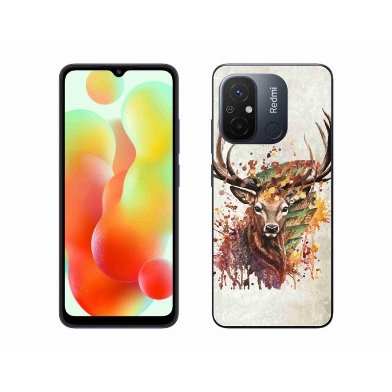 Gelový obal mmCase na mobil Xiaomi Redmi 12C - jelen 1