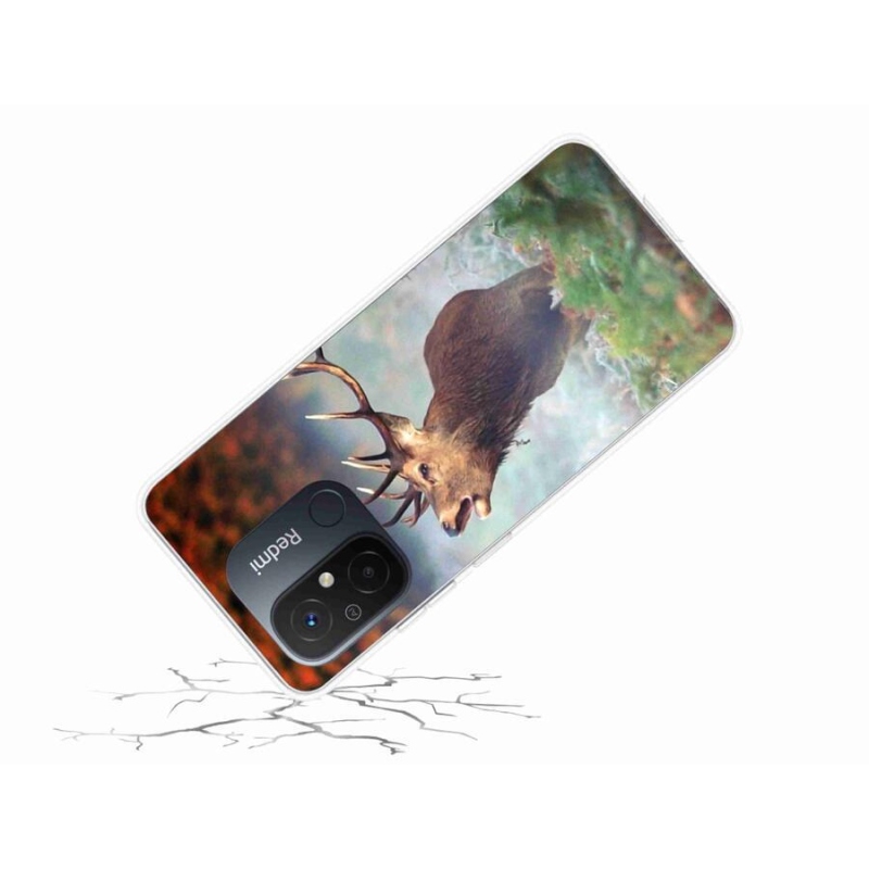 Gelový obal mmCase na mobil Xiaomi Redmi 12C - jelen 2
