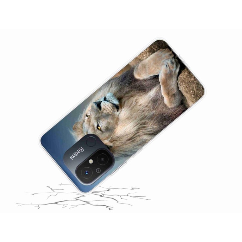 Gelový obal mmCase na mobil Xiaomi Redmi 12C - lev 1