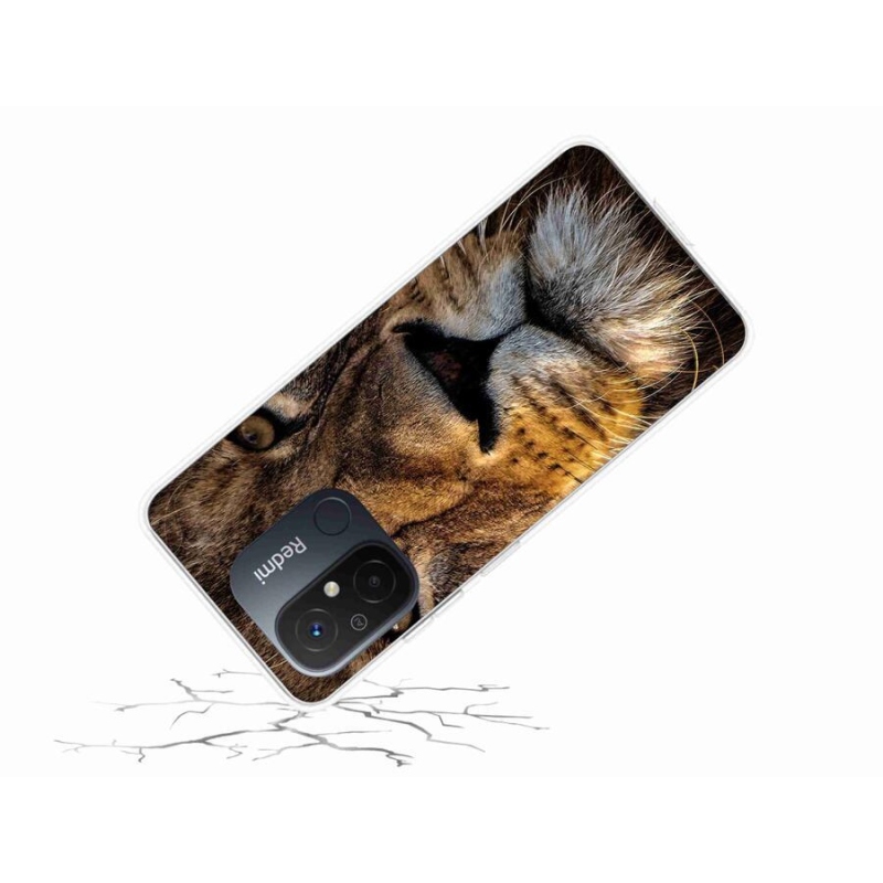 Gelový obal mmCase na mobil Xiaomi Redmi 12C - lev