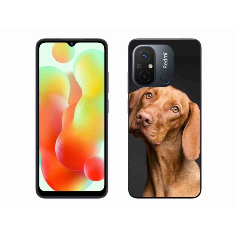 Gelový obal mmCase na mobil Xiaomi Redmi 12C - maďarský ohař