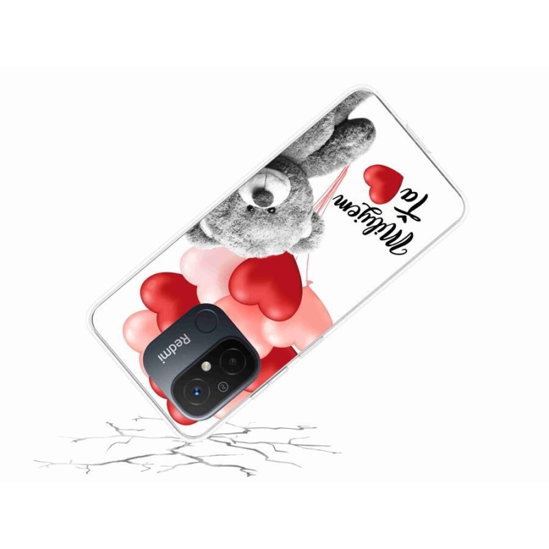 Gelový obal mmCase na mobil Xiaomi Redmi 12C - milujem Ťa sk