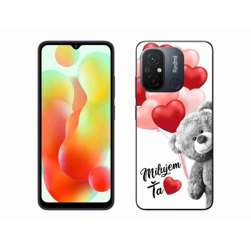 Gelový obal mmCase na mobil Xiaomi Redmi 12C - milujem Ťa sk