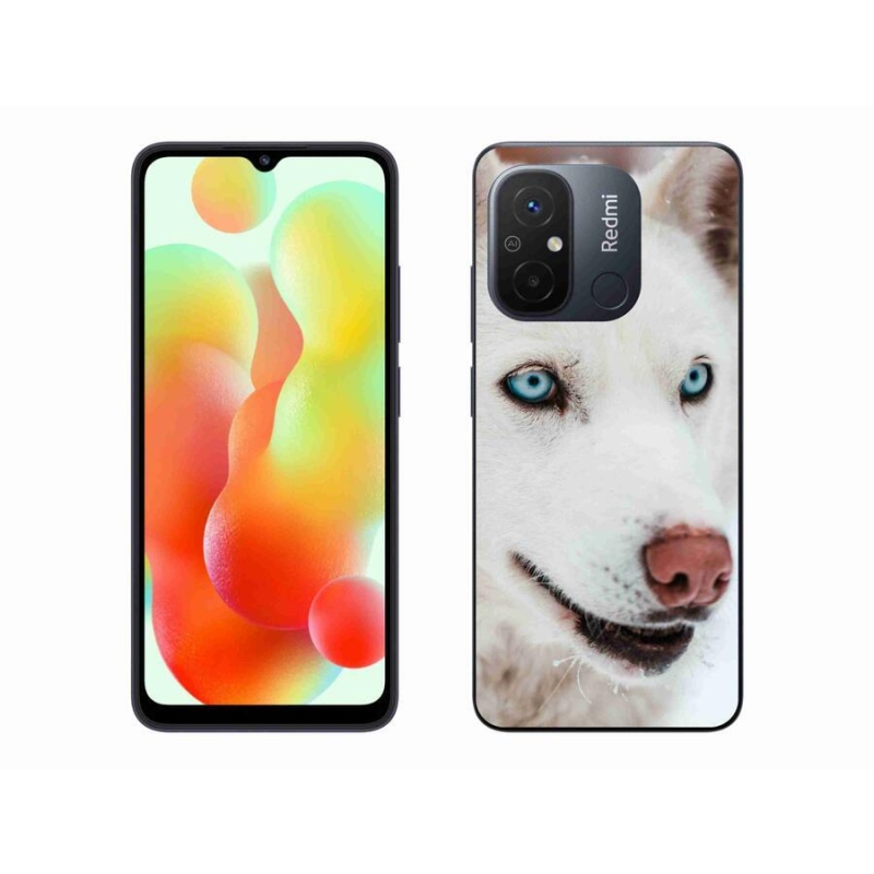 Gelový obal mmCase na mobil Xiaomi Redmi 12C - psí pohled