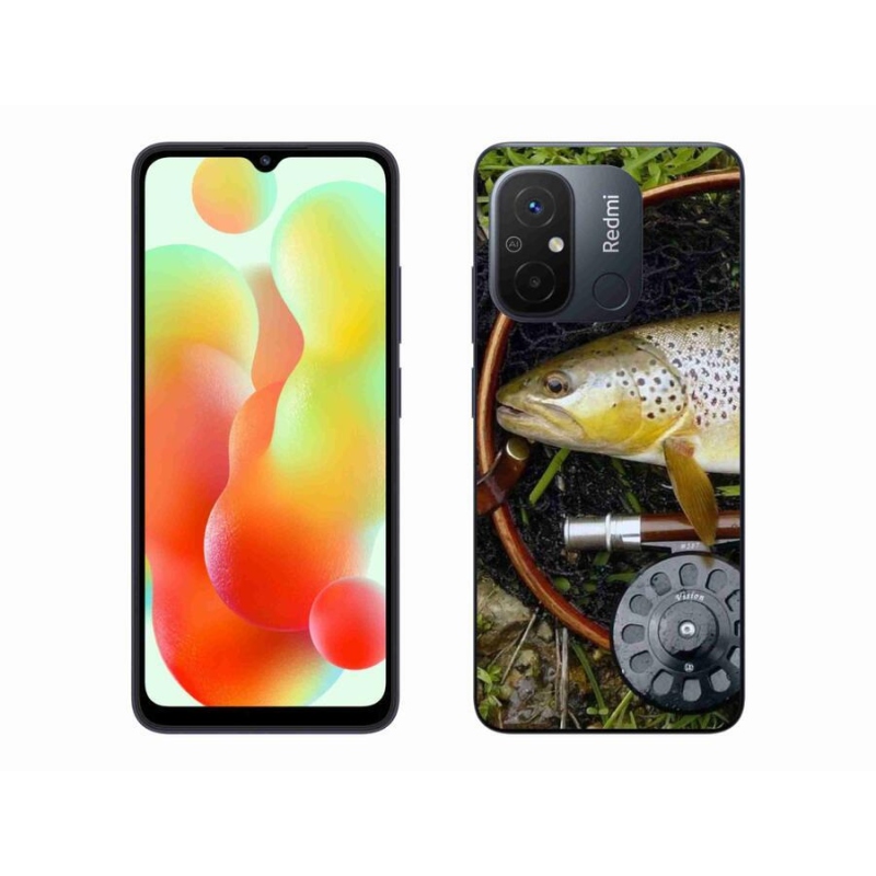 Gelový obal mmCase na mobil Xiaomi Redmi 12C - pstruh 2