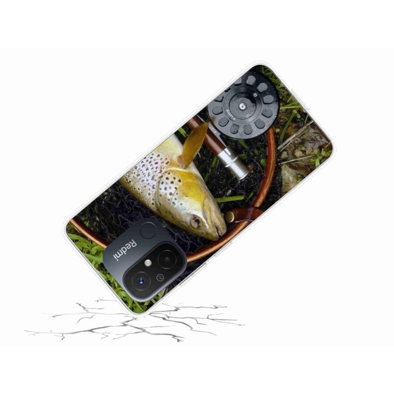 Gelový obal mmCase na mobil Xiaomi Redmi 12C - pstruh 2