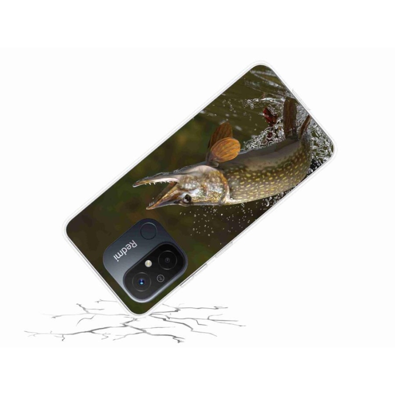 Gelový obal mmCase na mobil Xiaomi Redmi 12C - štika