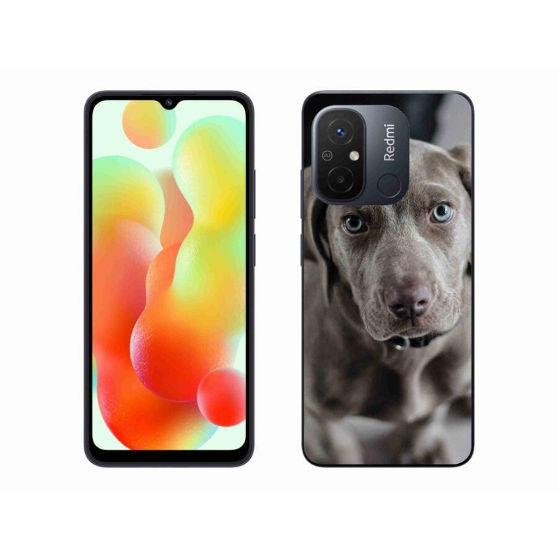 Gelový obal mmCase na mobil Xiaomi Redmi 12C - výmarský ohař