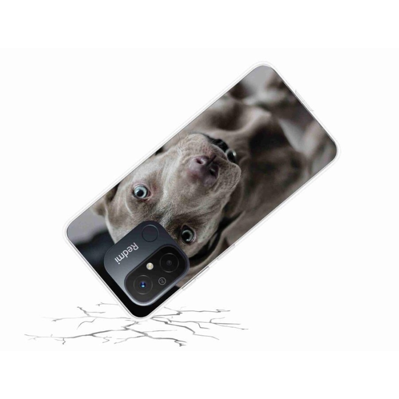 Gelový obal mmCase na mobil Xiaomi Redmi 12C - výmarský ohař