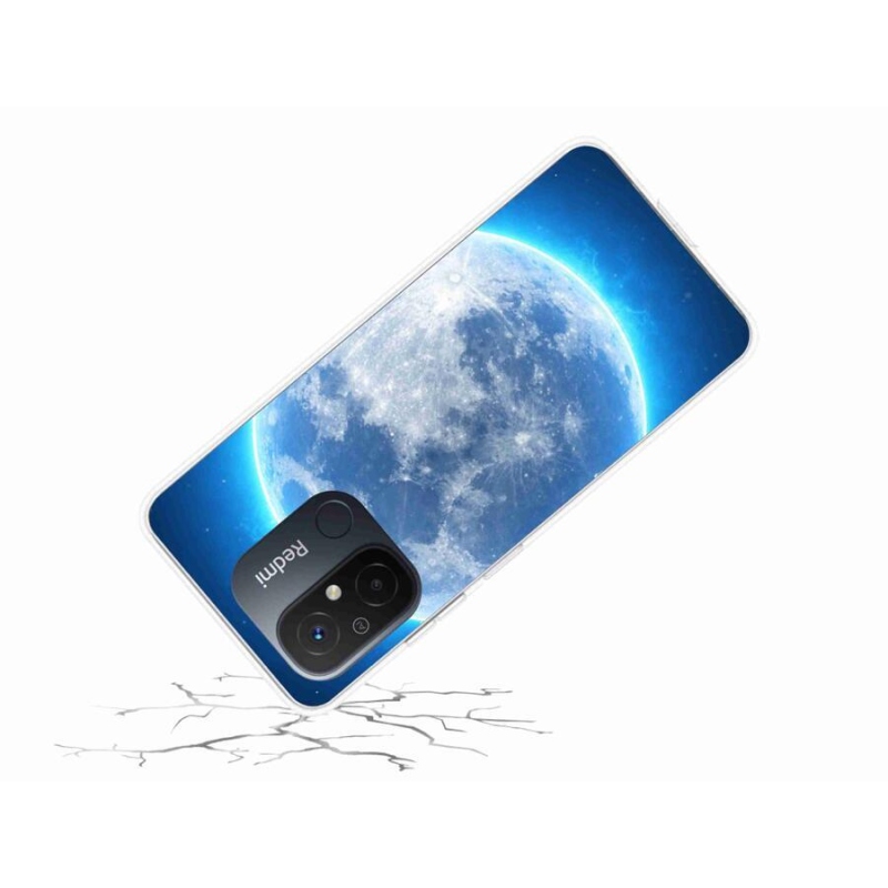 Gelový obal mmCase na mobil Xiaomi Redmi 12C - zeměkoule