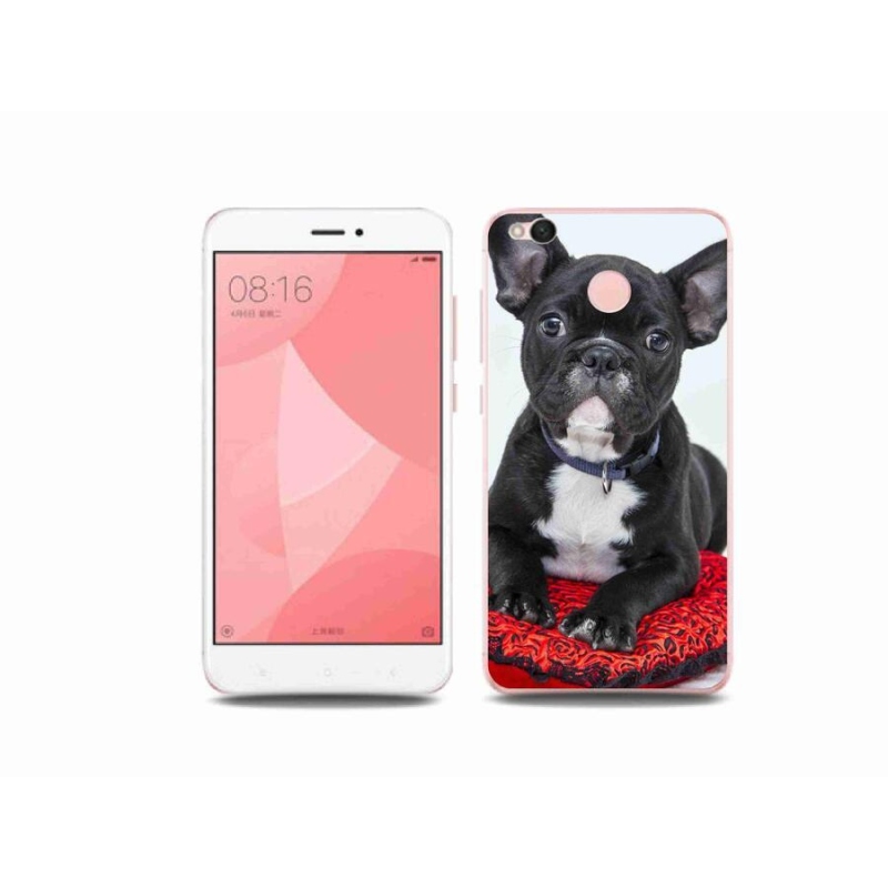 Gelový obal mmCase na mobil Xiaomi Redmi 4X - buldok