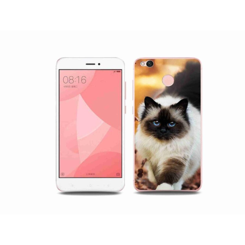 Gelový obal mmCase na mobil Xiaomi Redmi 4X - kočka 1