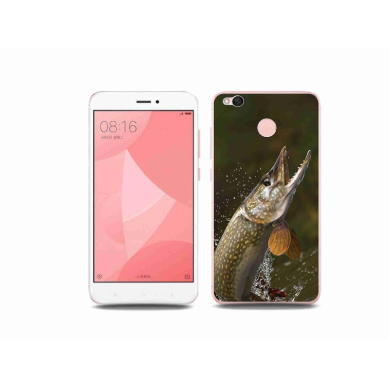 Gelový obal mmCase na mobil Xiaomi Redmi 4X - štika