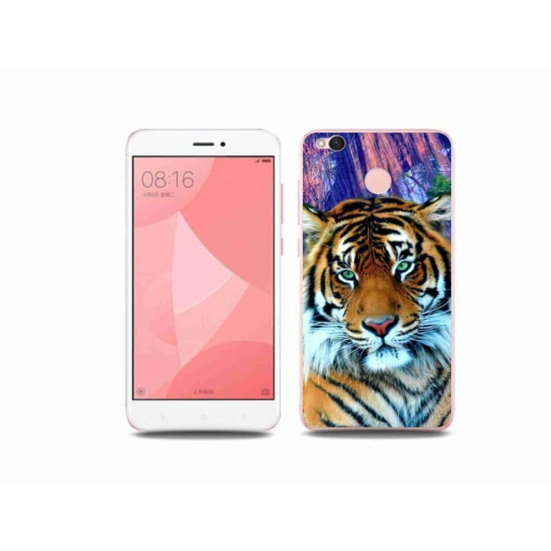 Gelový obal mmCase na mobil Xiaomi Redmi 4X - tygr