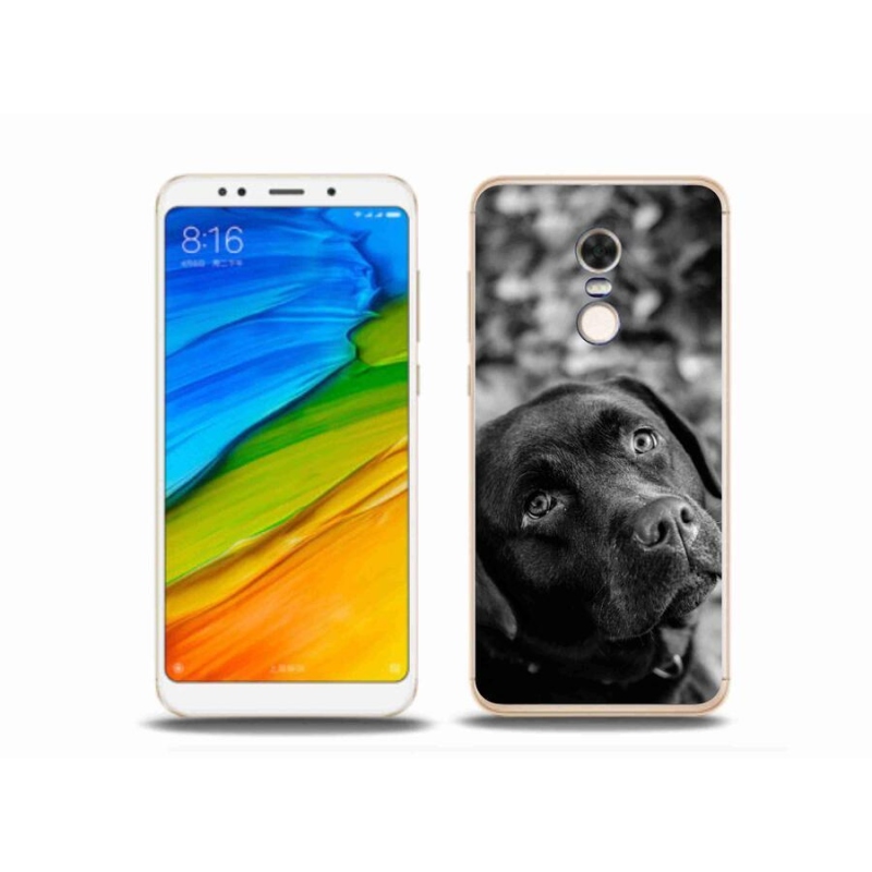 Gelový obal mmCase na mobil Xiaomi Redmi 5 Plus - labrador