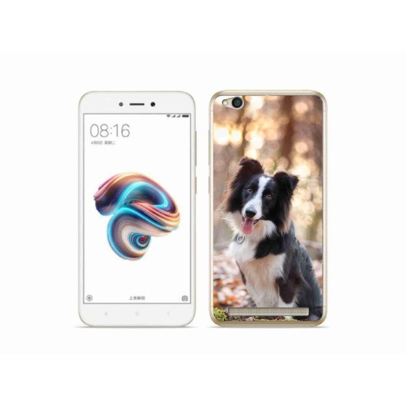 Gelový obal mmCase na mobil Xiaomi Redmi 5A - border kolie 1