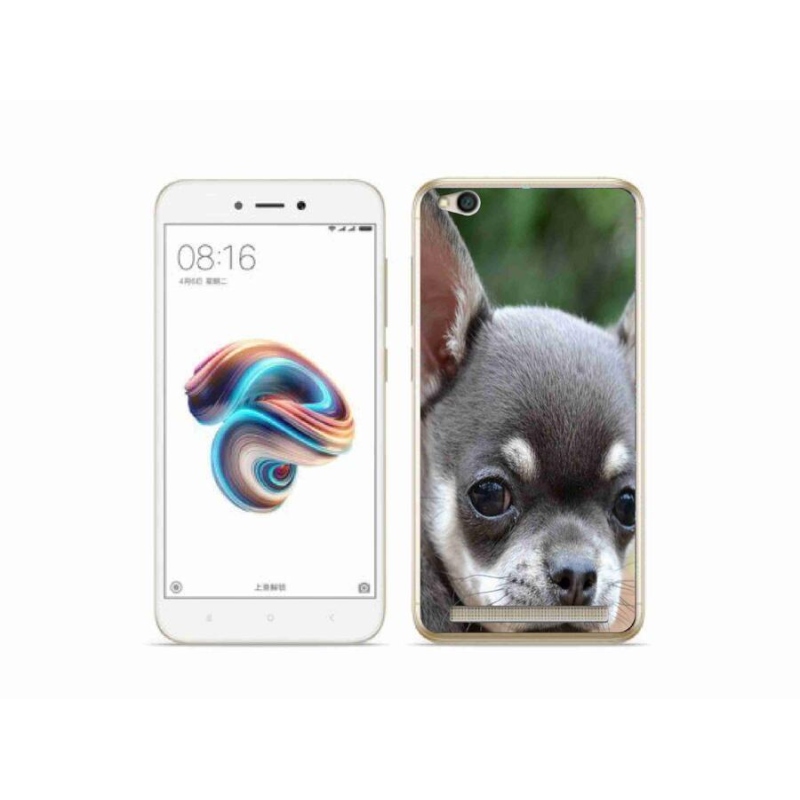 Gelový obal mmCase na mobil Xiaomi Redmi 5A - čivava