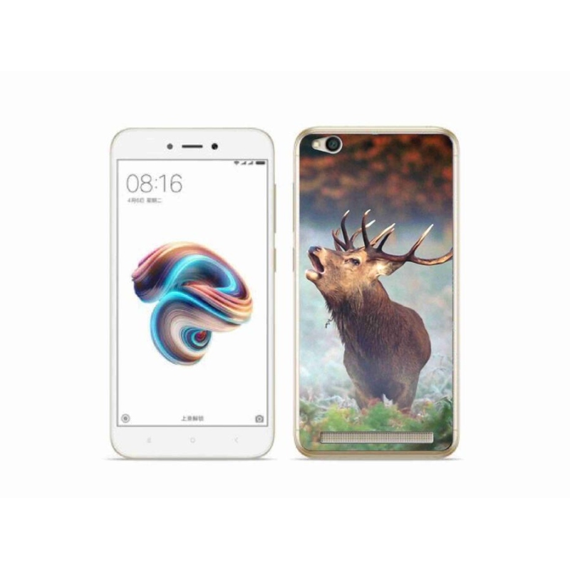 Gelový obal mmCase na mobil Xiaomi Redmi 5A - jelen 2