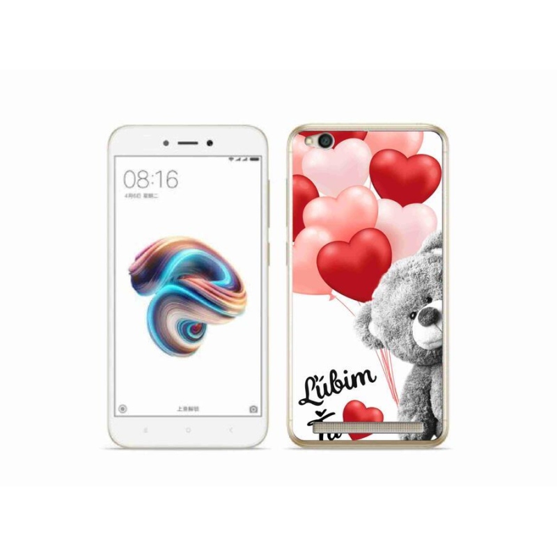 Gelový obal mmCase na mobil Xiaomi Redmi 5A - ľúbim ťa sk