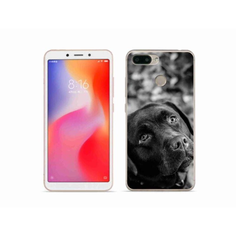 Gelový obal mmCase na mobil Xiaomi Redmi 6 - labrador