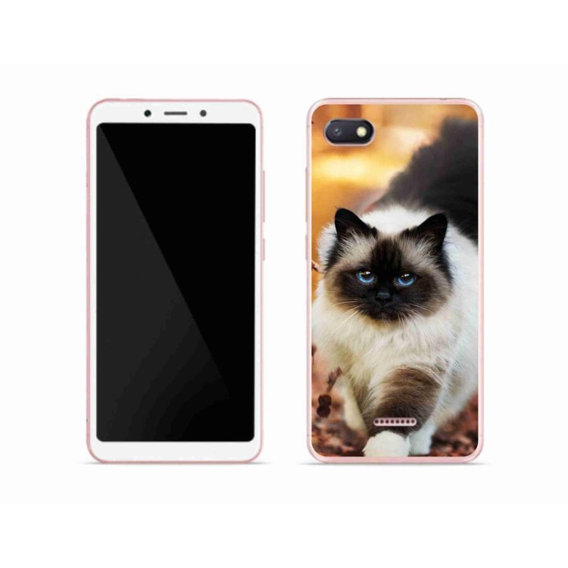Gelový obal mmCase na mobil Xiaomi Redmi 6A - kočka 1